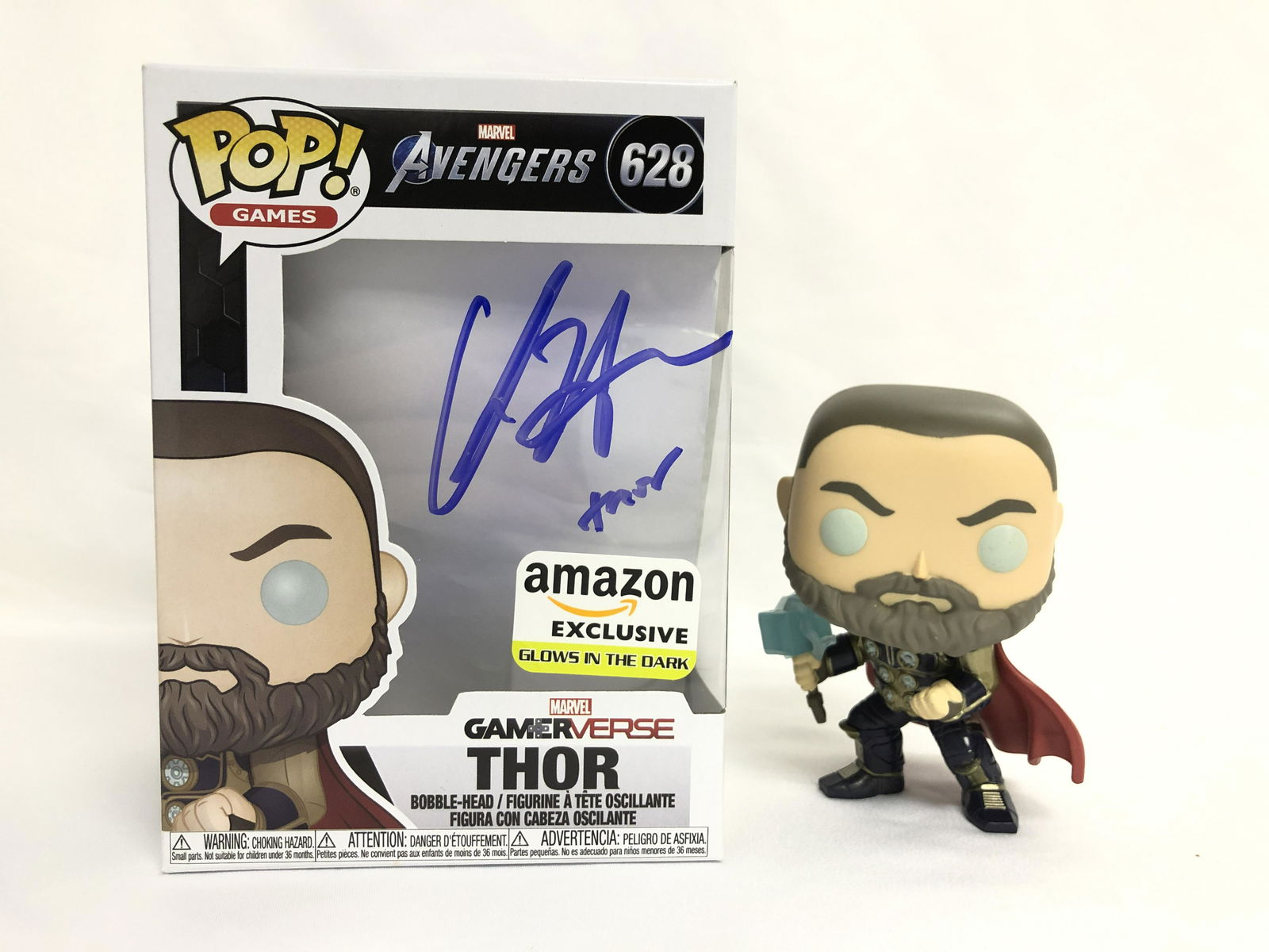 Signed Thor Chris Hemsworth Funko Pop (1 of 1)