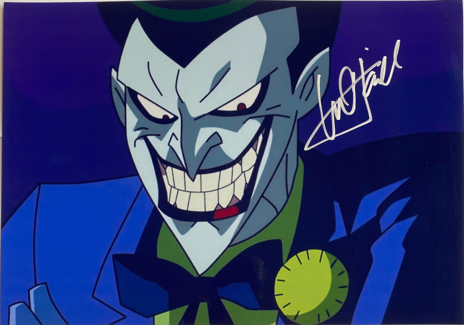 Autograph Signed Batman Cartoon Photo (1 of 1)