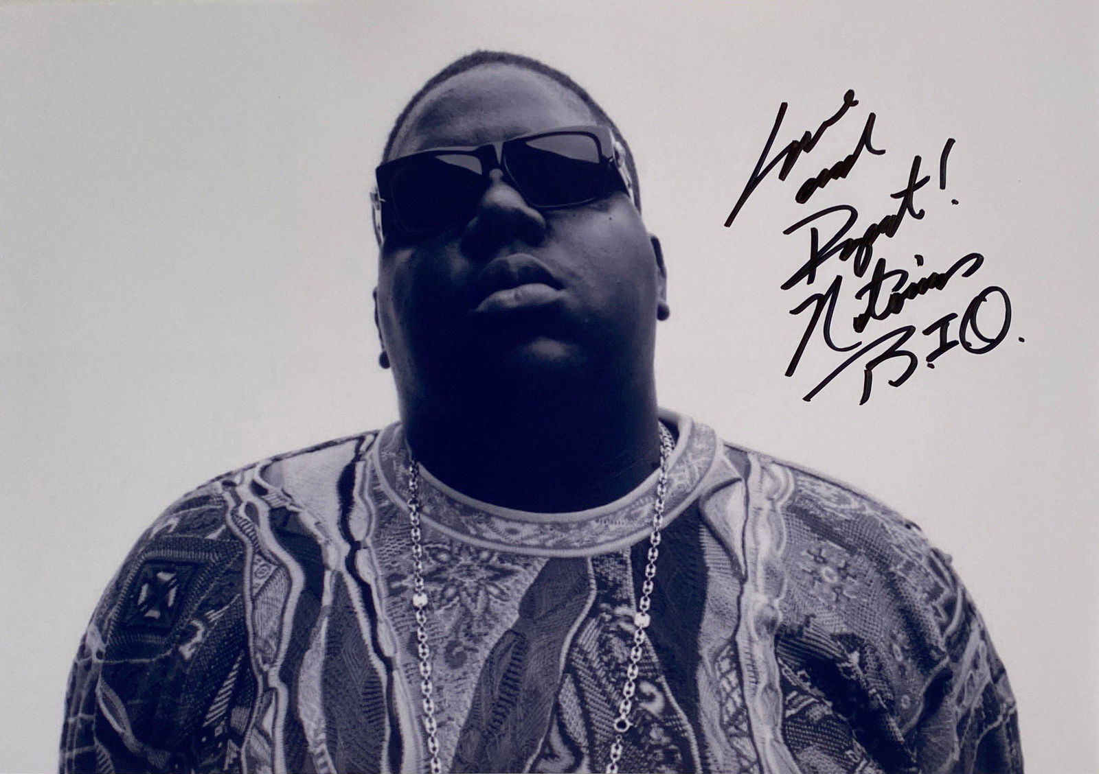 Autograph Signed The Notorious B.I.G. Photo (1 of 1)