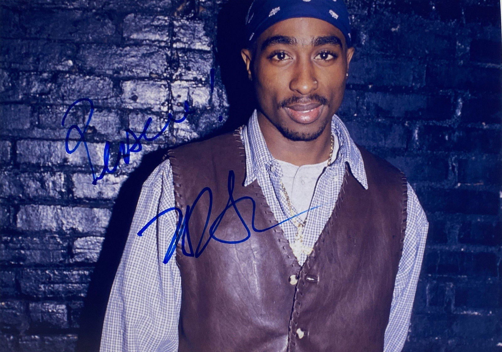 Autograph Signed Tupac Shakur Photo (1 of 1)