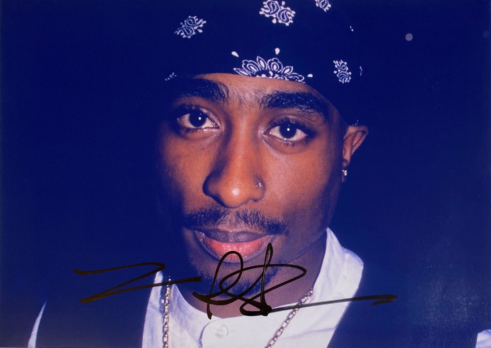 Autograph Signed Tupac Shakur Photo (1 of 1)