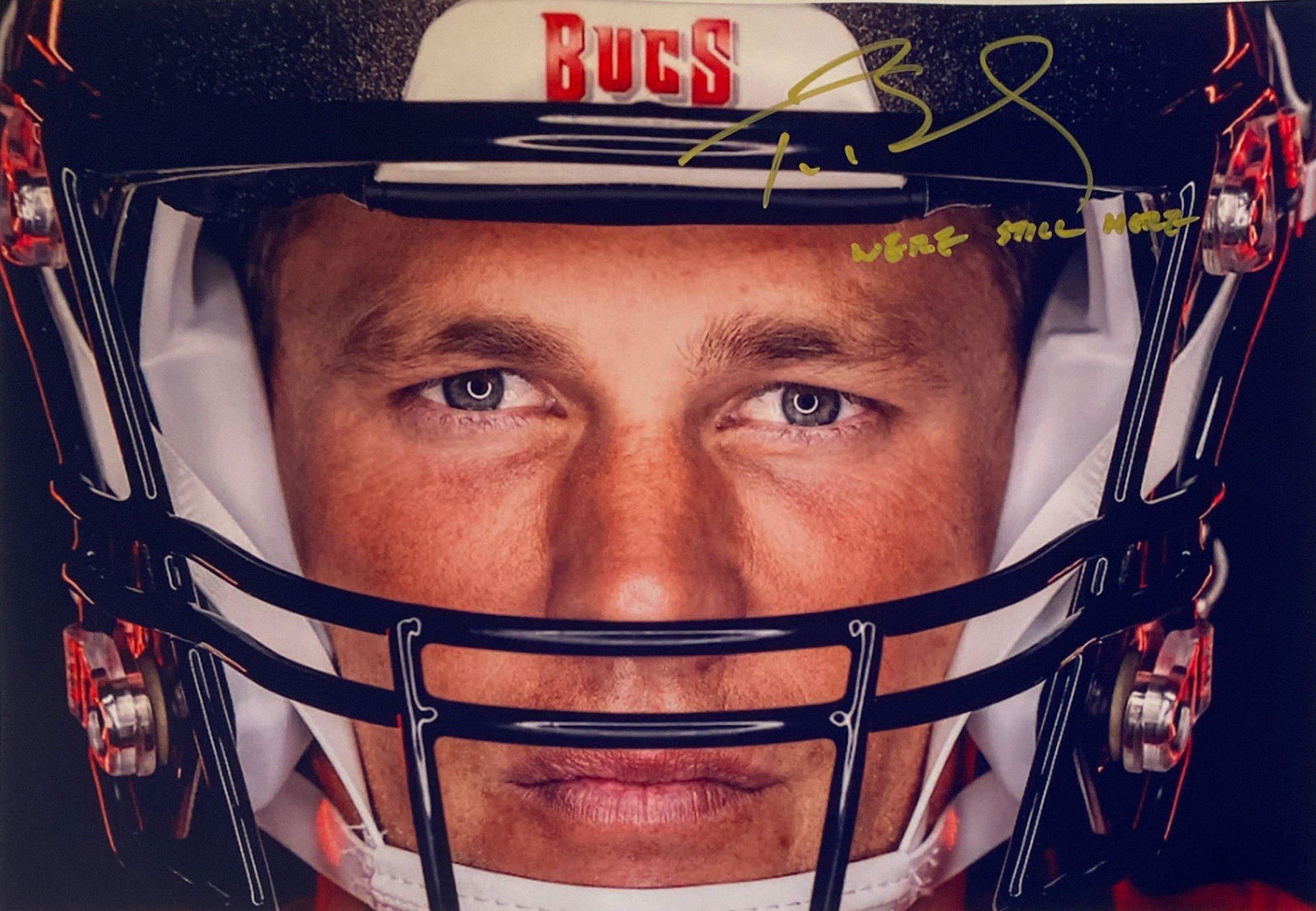 Autograph Signed Tom Brady Photo (1 of 1)