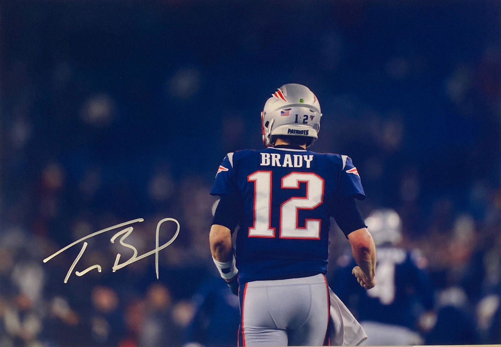 Autograph Signed Tom Brady Photo (1 of 1)