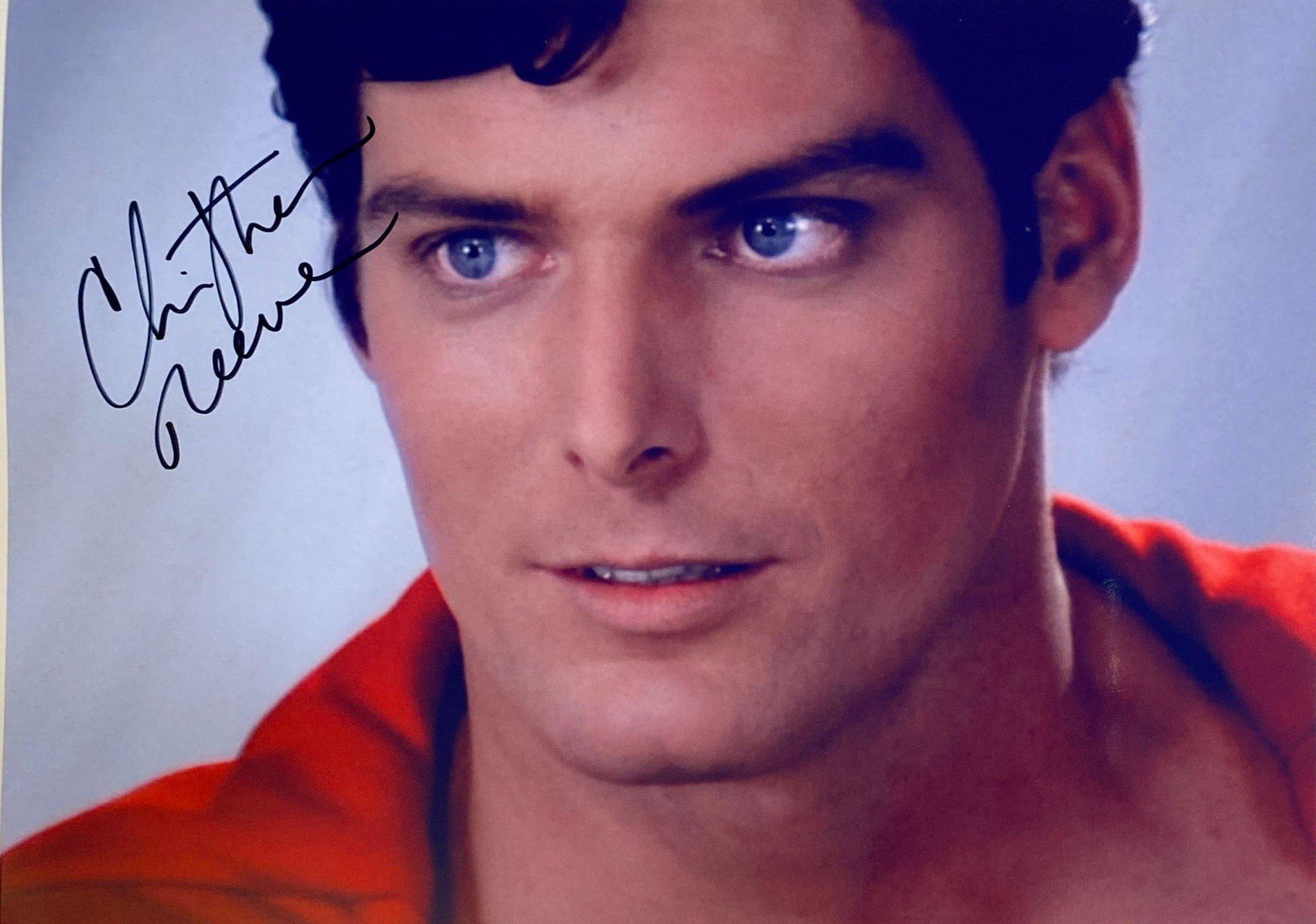 Autograph Signed Christopher Reeve Photo (1 of 1)