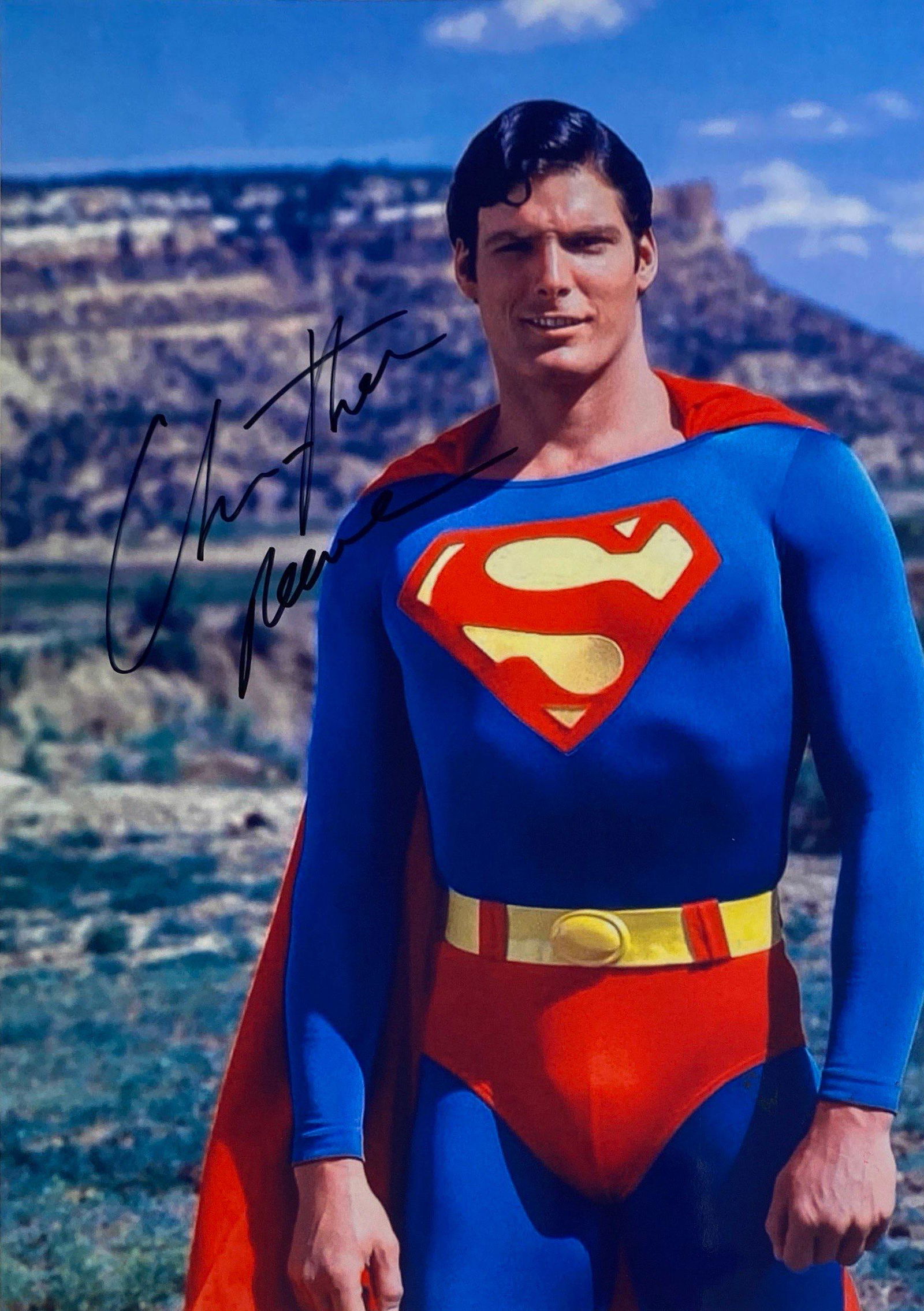 Autograph Signed Christopher Reeve Photo (1 of 1)