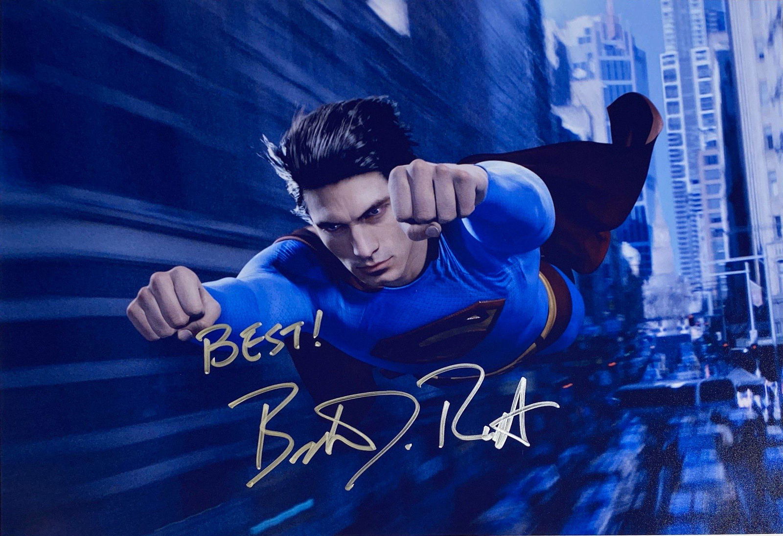 Autograph Signed Brandon Routh Photo (1 of 1)