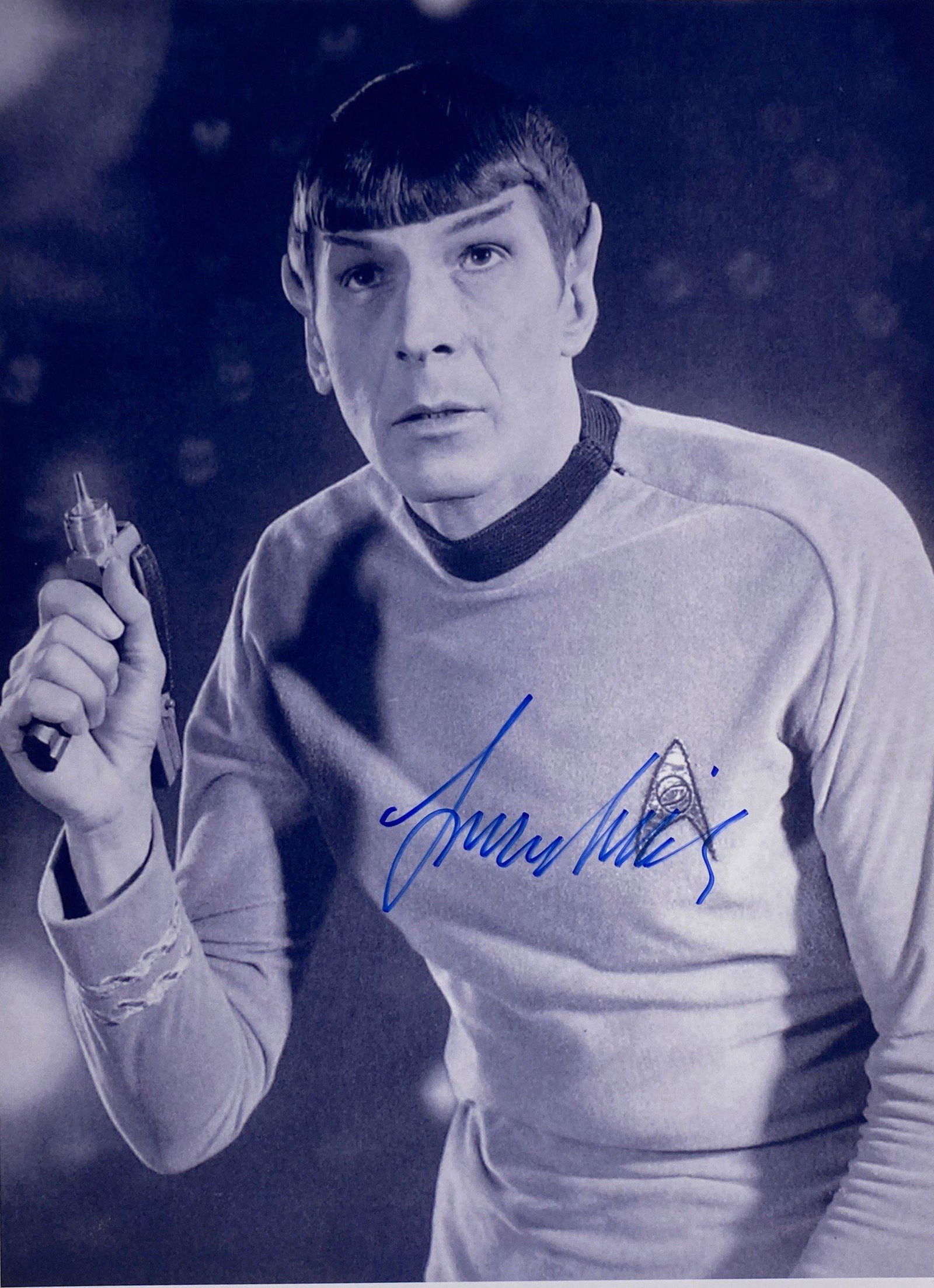 Autograph Signed Leonard Nimoy Photo (1 of 1)