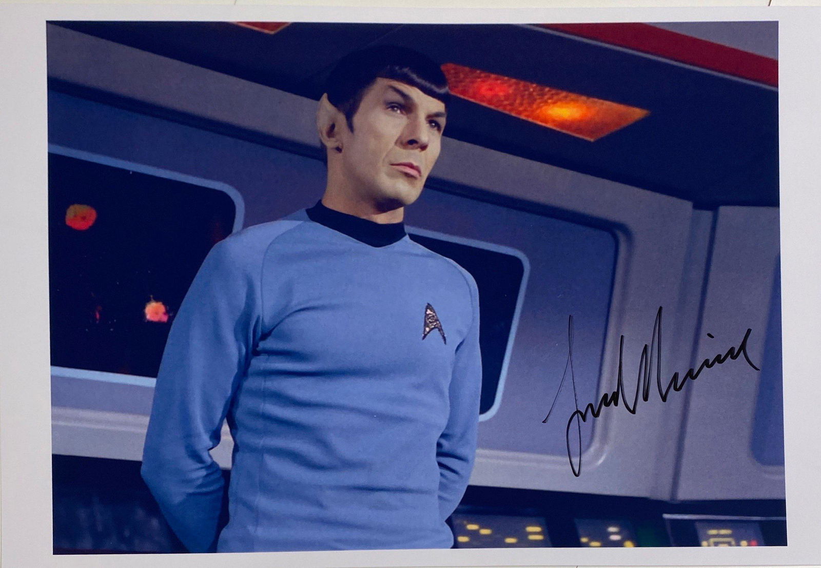 Autograph Signed Leonard Nimoy Photo (1 of 1)