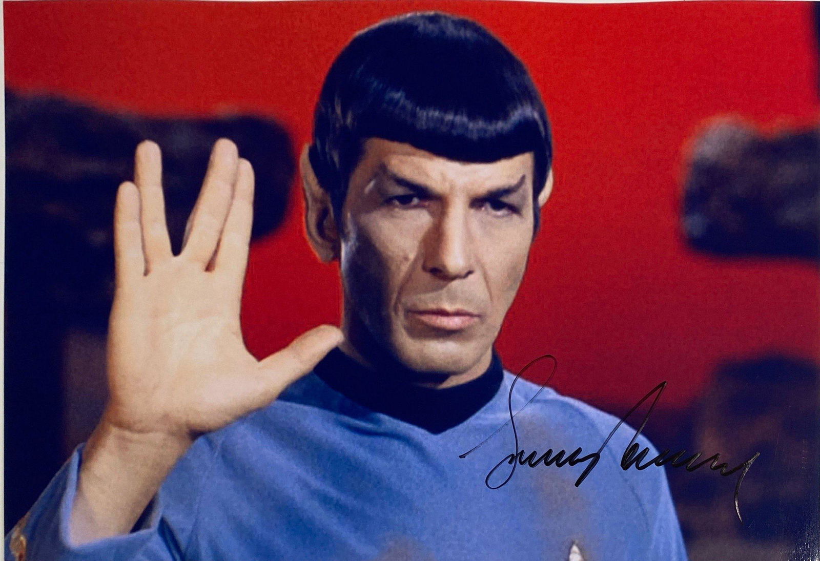 Autograph Signed Leonard Nimoy Photo (1 of 1)