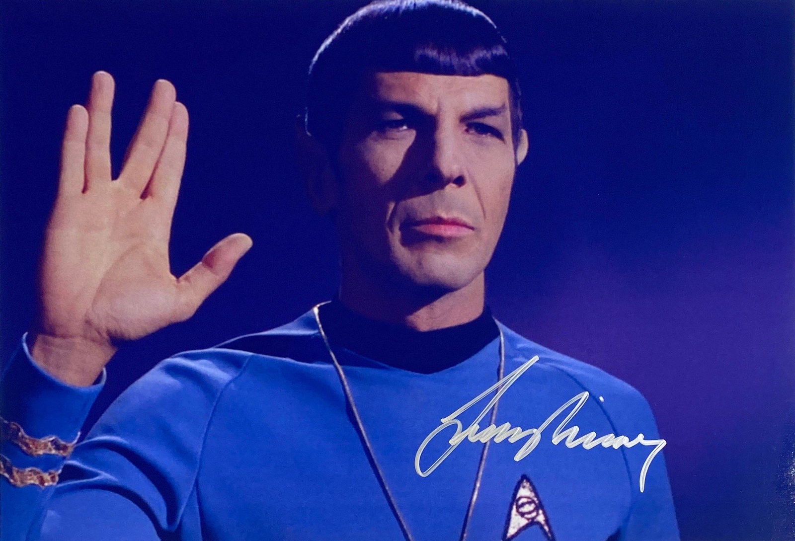 Autograph Signed Leonard Nimoy Photo (1 of 1)