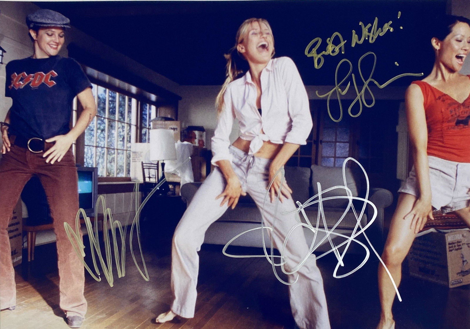 Autograph Signed Charlie's Angels 2000 Photo (1 of 1)