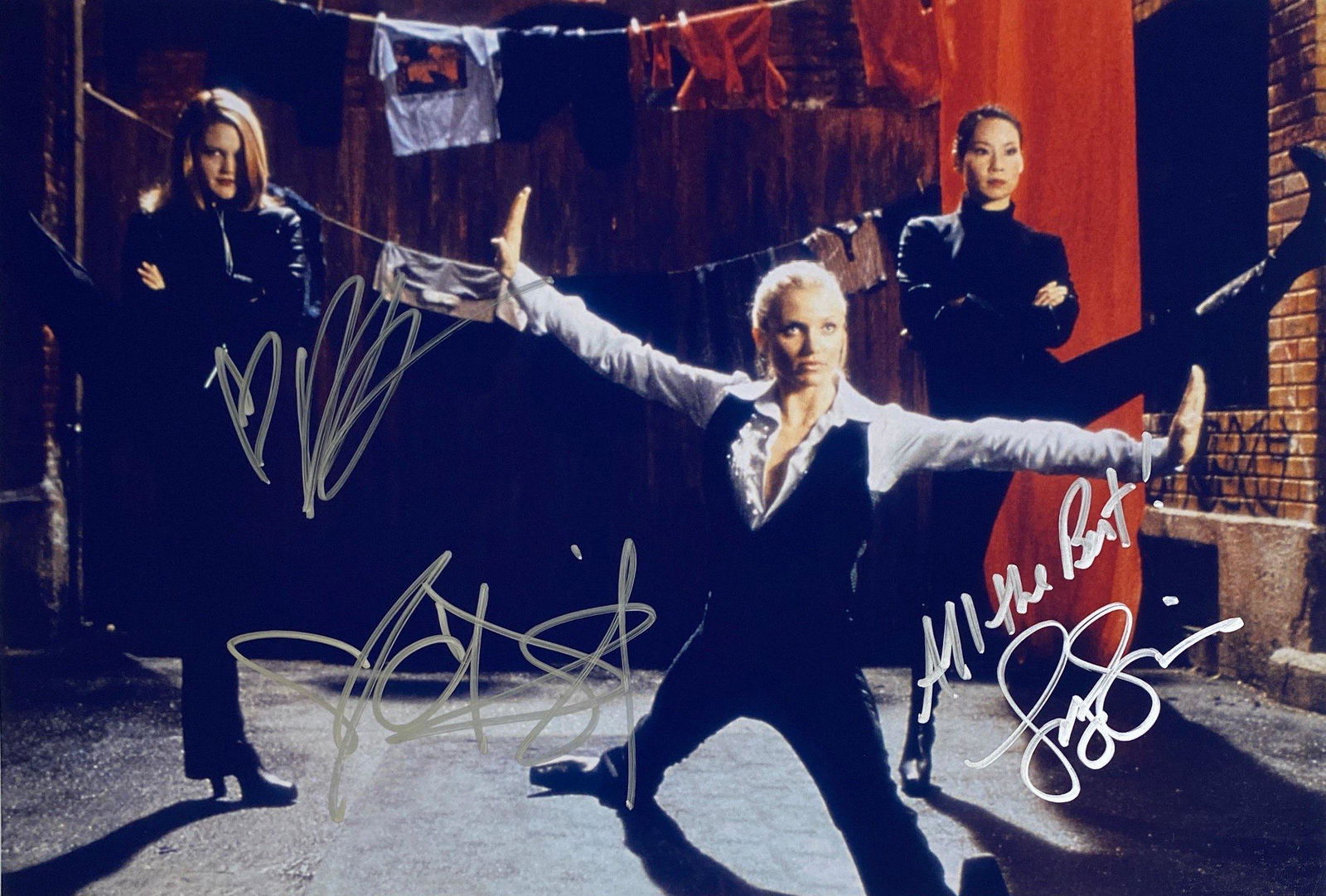 Autograph Signed Charlie's Angels 2000 Photo (1 of 1)