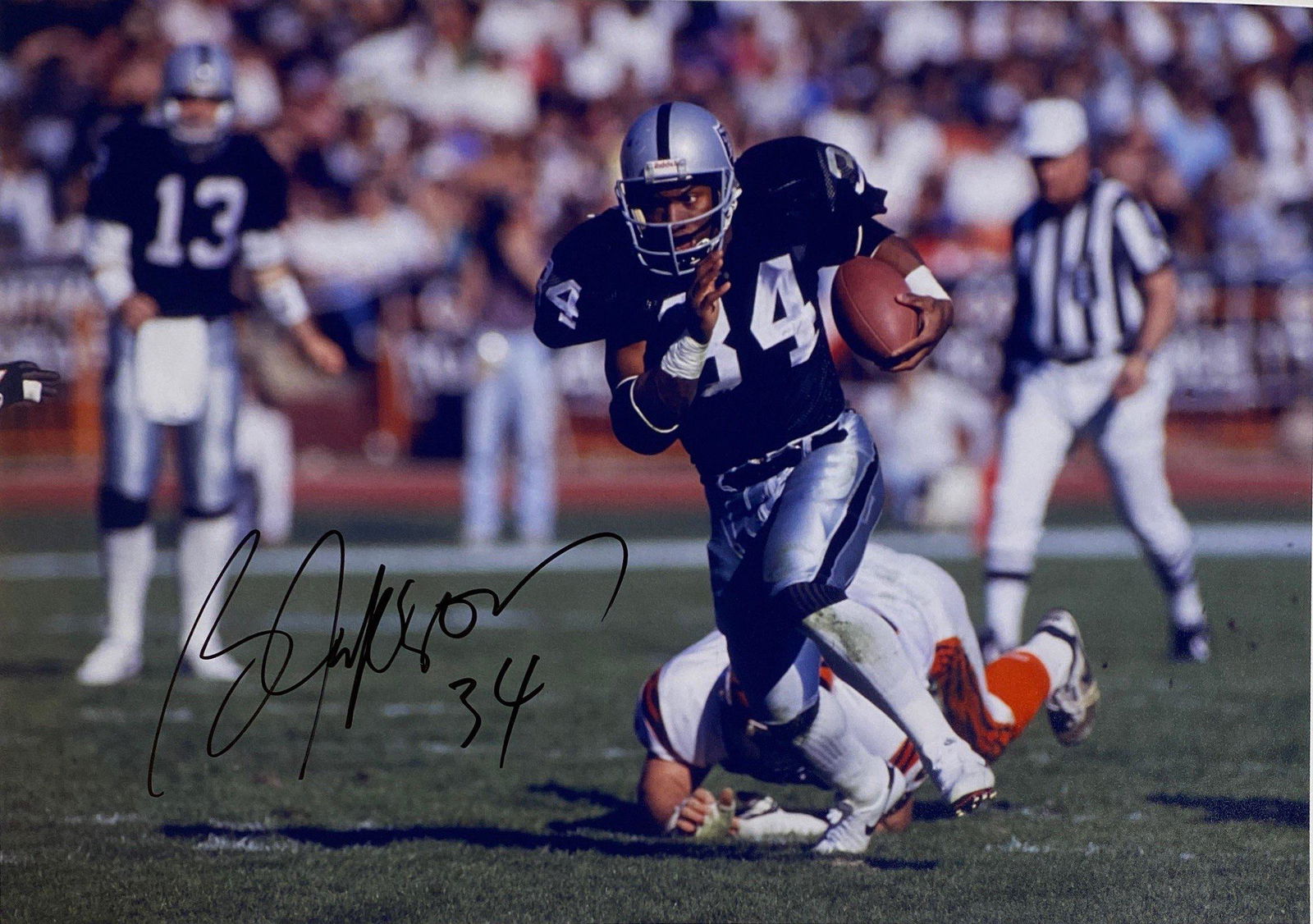 Autograph Signed Bo Jackson Photo (1 of 1)