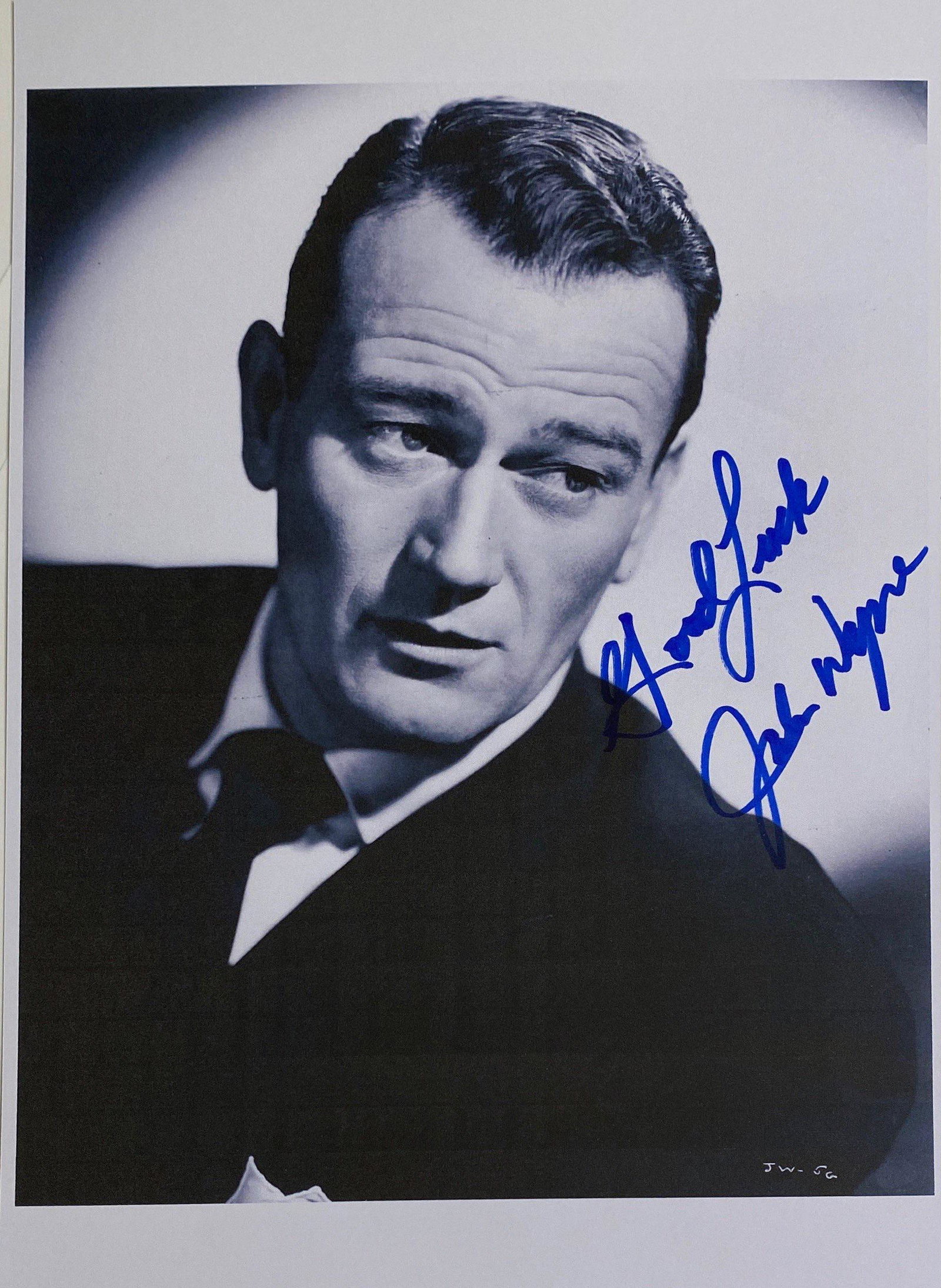 Autograph Signed John Wayne Photo (1 of 1)