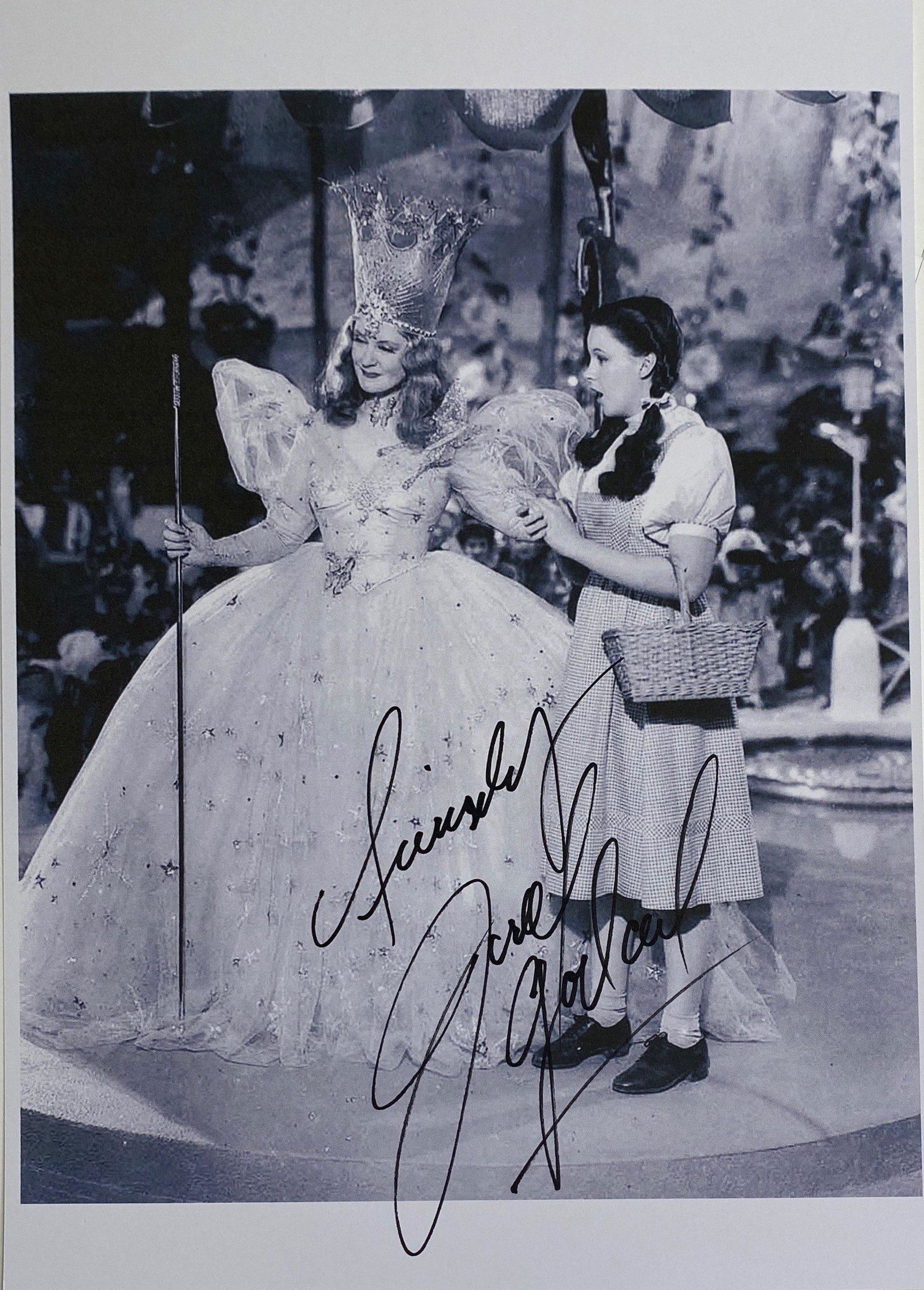 Autograph Signed Judy Garland Photo (1 of 1)