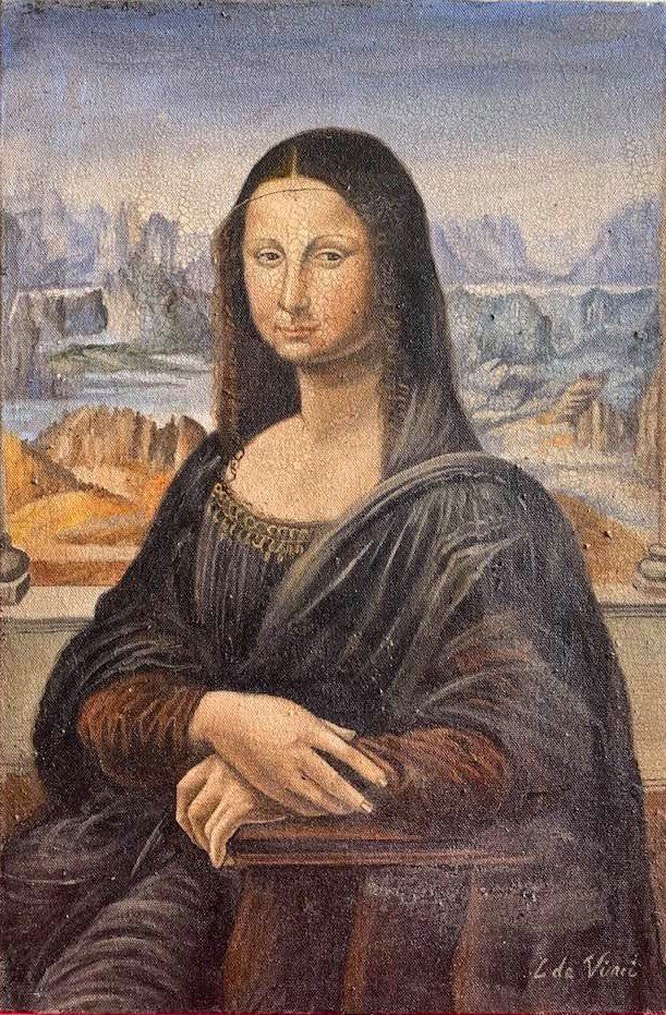 Leonardo da Vinci (After) La Gioconda (1 of 2)