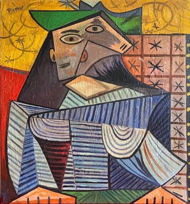 Pablo Picasso (After) Female bust Portrait of Dora Maar (1 of 6)