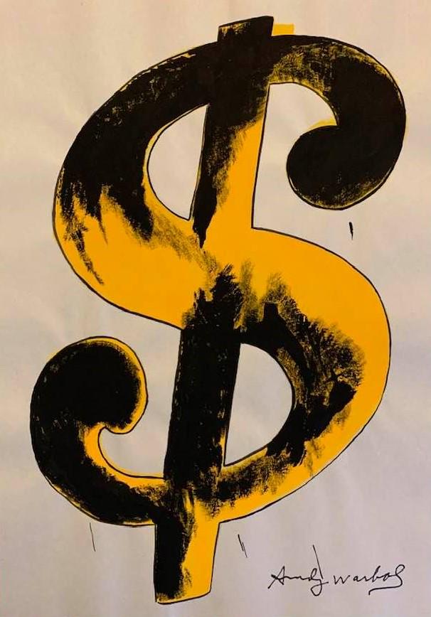 Andy warhol (In The Style of) Watercolor on Paper: I. Â°Artist: Andy Warhol (in the style of) Â° Title: Untitled Â°Dimensions in inches: (12 h x 8 1/2 w) Â° Medium: Watercolor on paper. Â°Condition: good general condition II. The sheet of pa