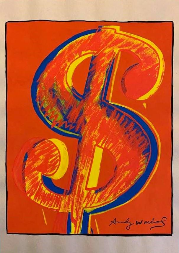Andy warhol (In The Style of) Watercolor on Paper: I. Â° Artist: Andy Warhol (in the style of) Â° Title: Untitled Â° Dimensions in inches: (12 h x 8 1/2 w) Â°Medium: Watercolor on paper. Â°Condition: good general condition II. The sheet of p