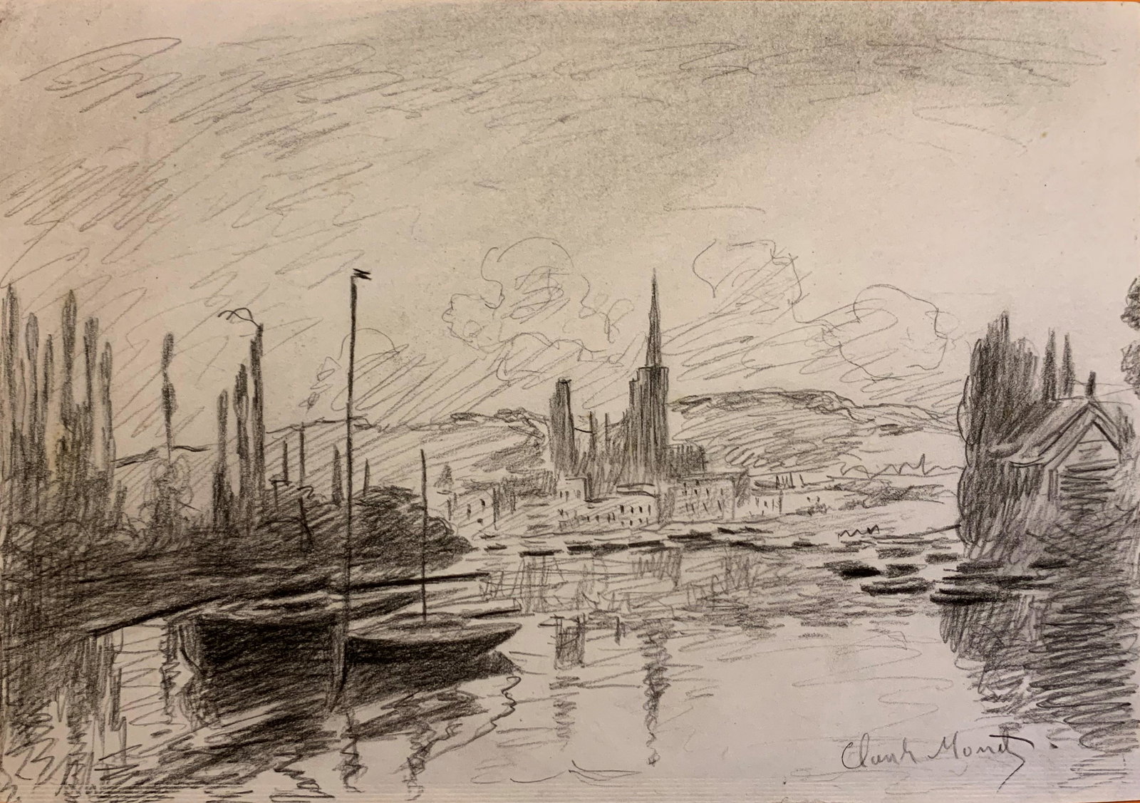 Claude Monet (After) View of Rouen, 1883 (1 of 2)