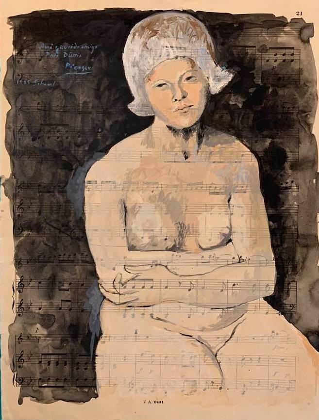 Pablo Picasso (After) Dutch Beauty - 1905 (1 of 2)