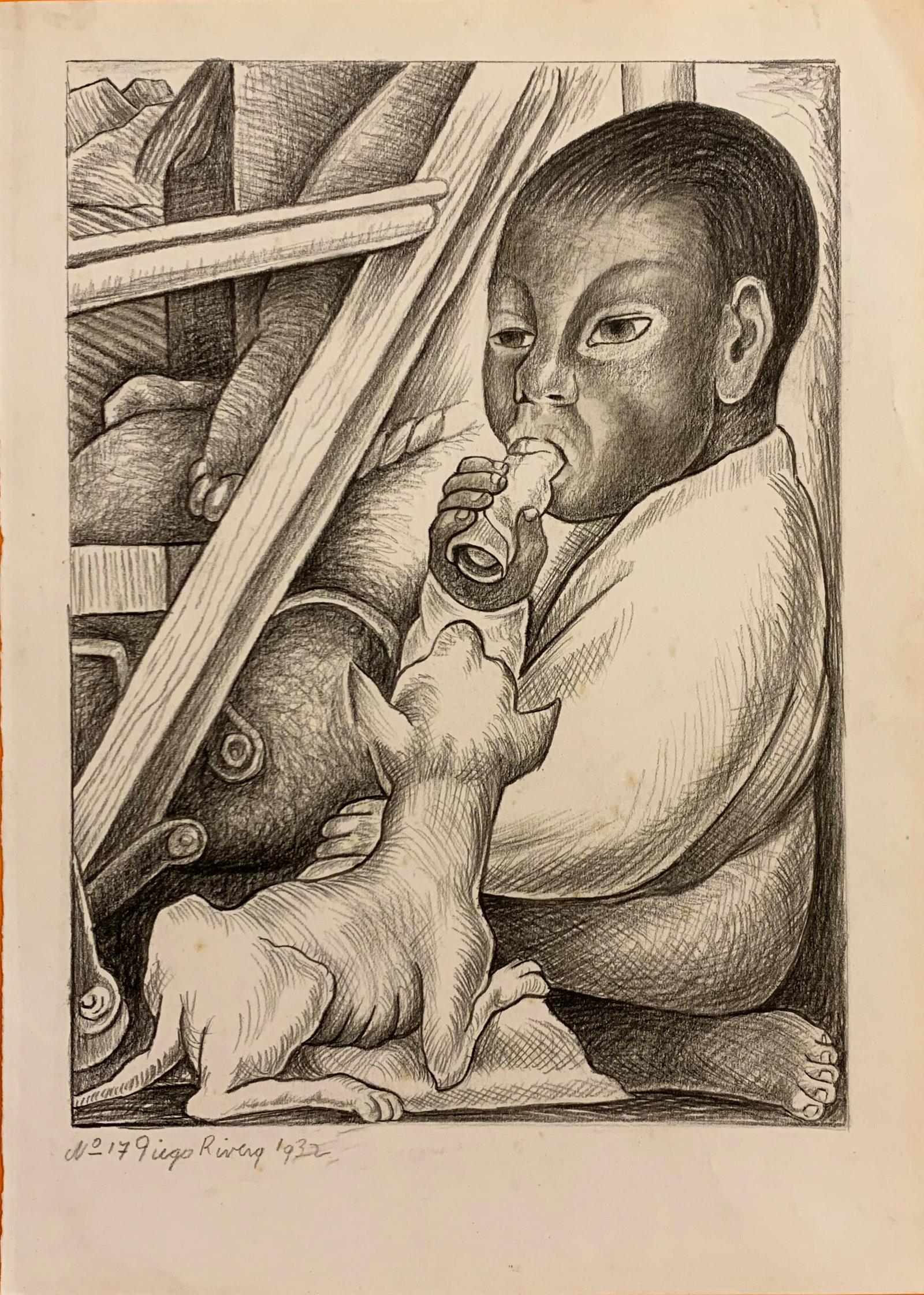 Diego Rivera (after) The Taco Boy (1 of 2)