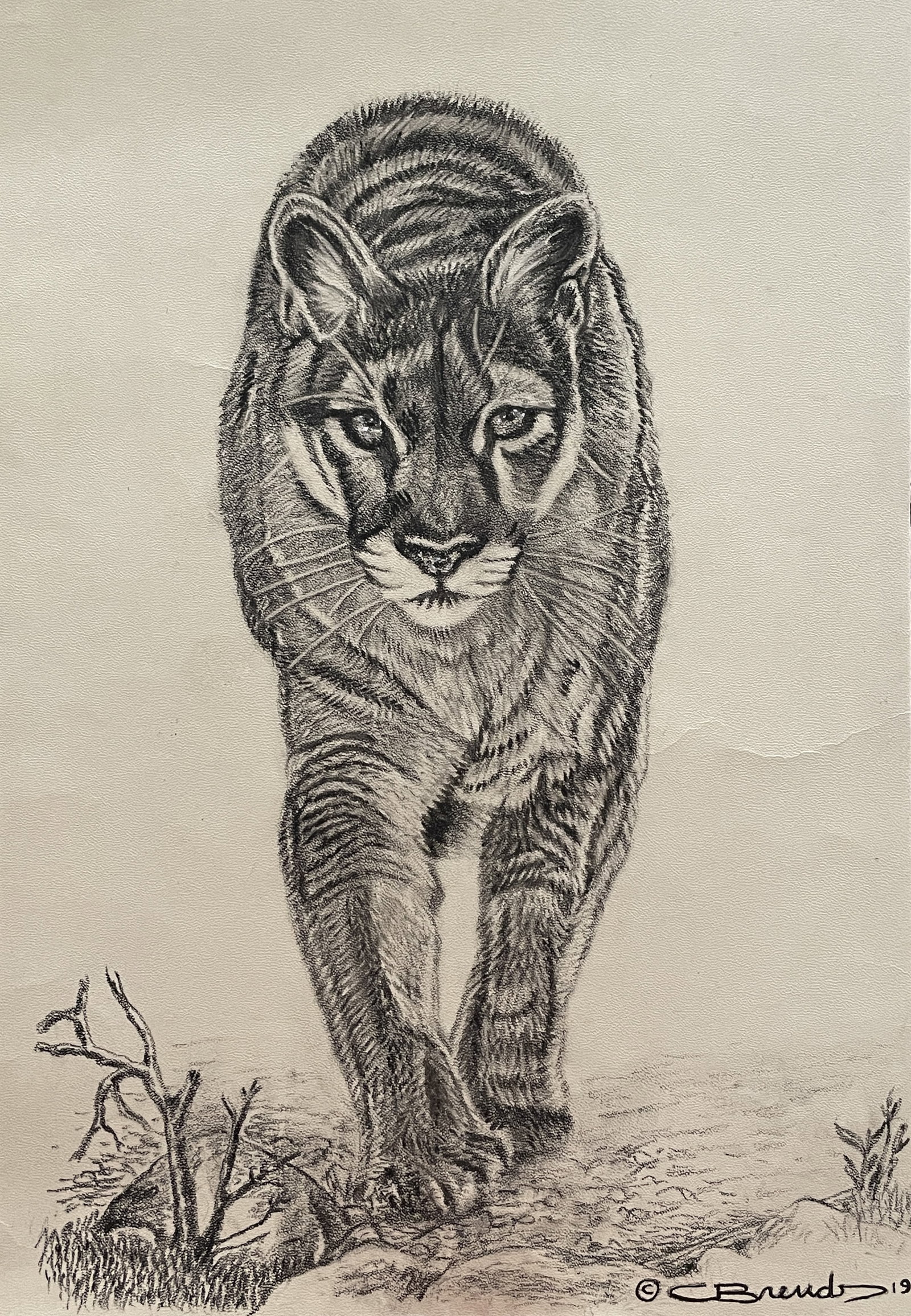 Carl Brenders (In the Style of) Drawin on paper: I. Â° Artist: Carl Brenders Â° Condition: good general condition Â° Listing: Private Collection II. 1. The word "In the style of" is used for a work by an unknown creator who has created a copy 