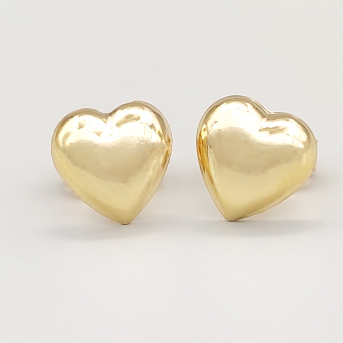 18k 750 yellow gold women's earrings (1 of 5)