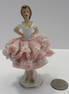 German Dresden lace porcelain figurine girl dancing