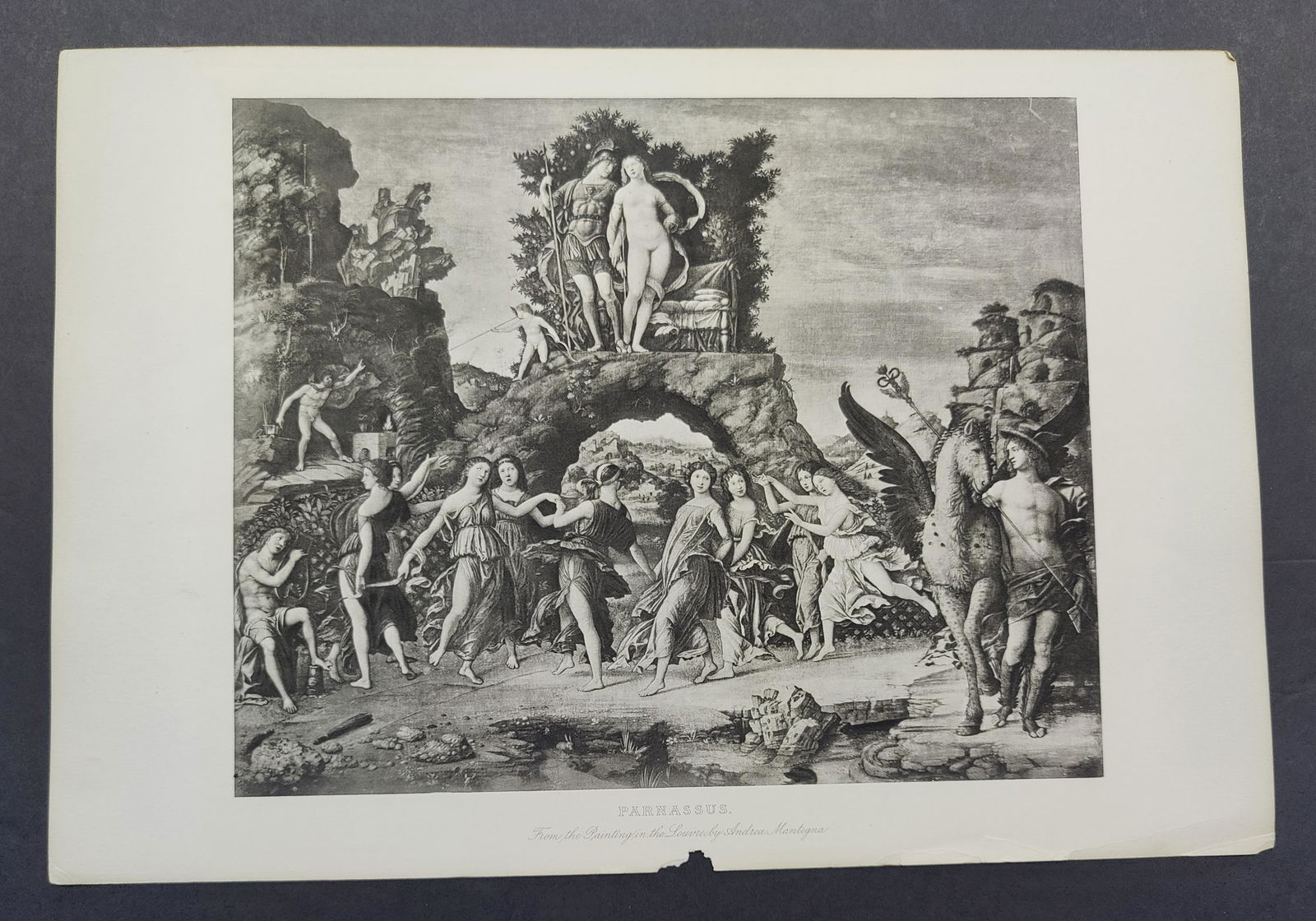 Mythology Etching Parnassus By A. Mantegna (1 of 10)