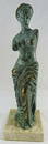 Bronze Statue figure of Aphrodite Venus on Marble