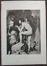 Mythology Etching Oedipus And The Sphinx By D. Ingres