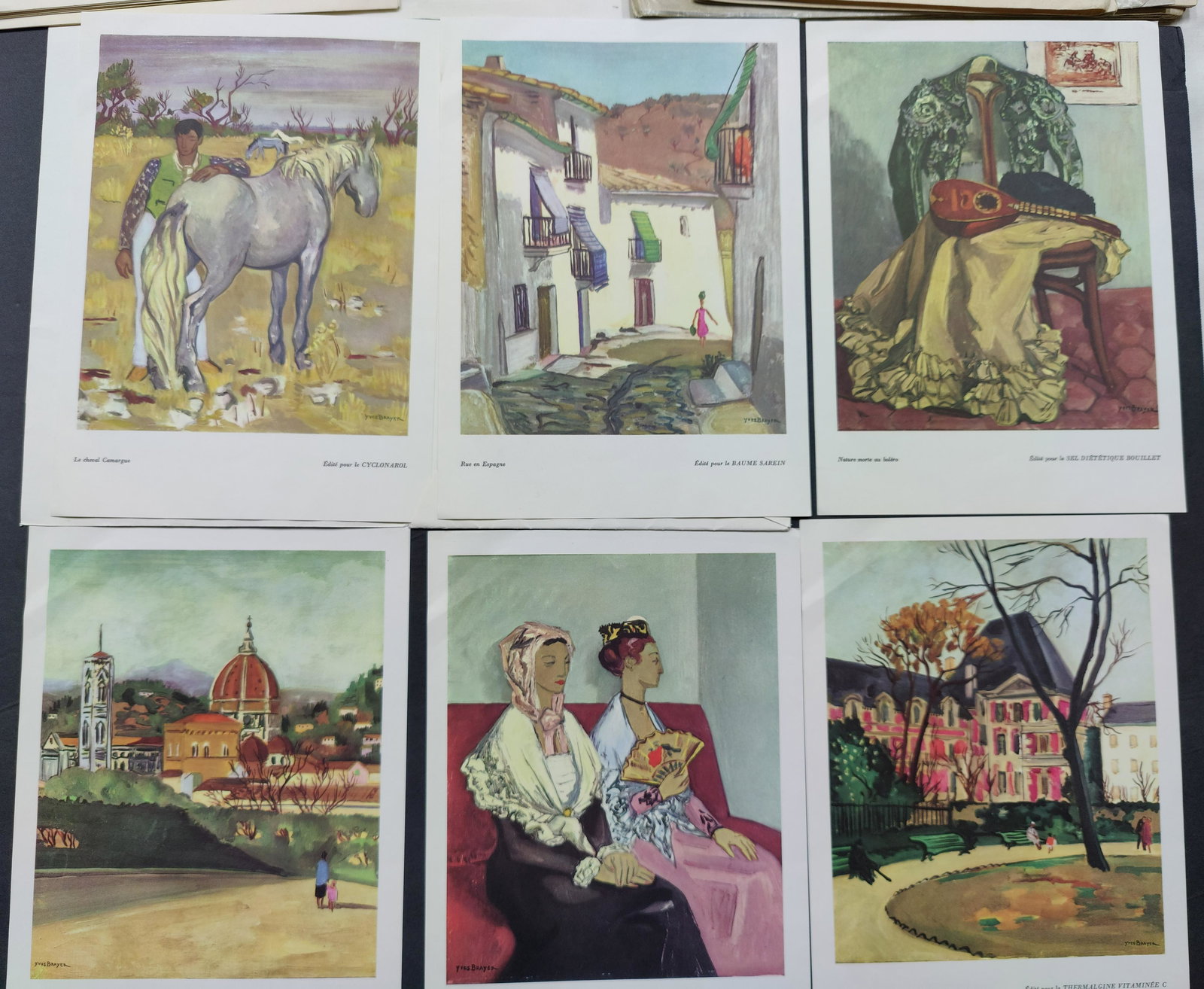 Portfolio Of 6 Prints Yves Brayer 1954 Editions R. (1 of 12)