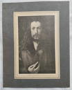 ALBRECHT DURER autoportrait french 19th C engraving