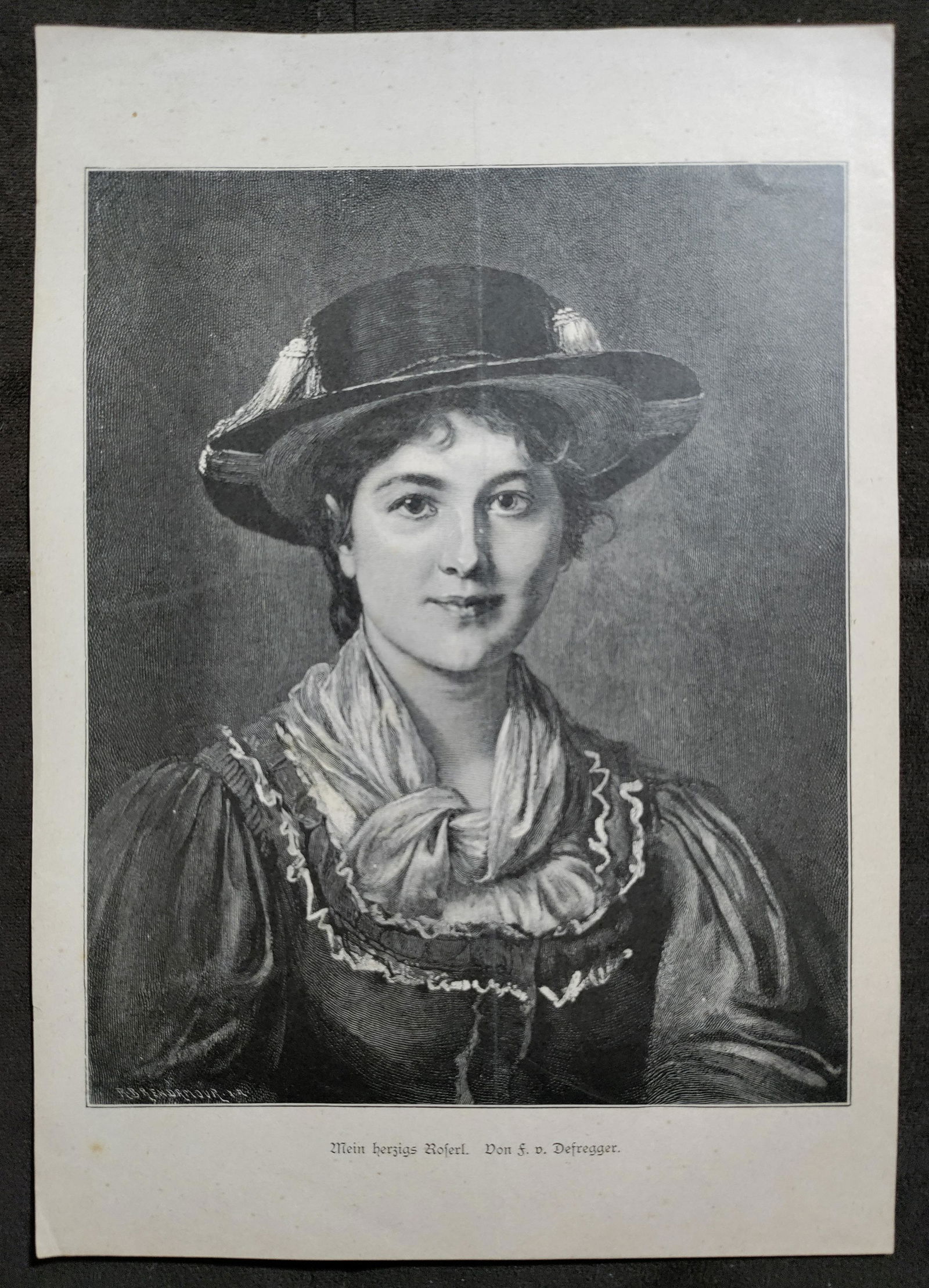 Franz Defregger (Austrian 1835-1921) portrait 19th C (1 of 5)