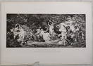 Mythology Etching Centaurs Satyrs And Nymphs By C. J. Peyfuss