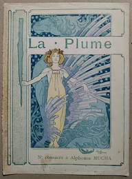 Alphonse Mucha - La Plume, C. 1897