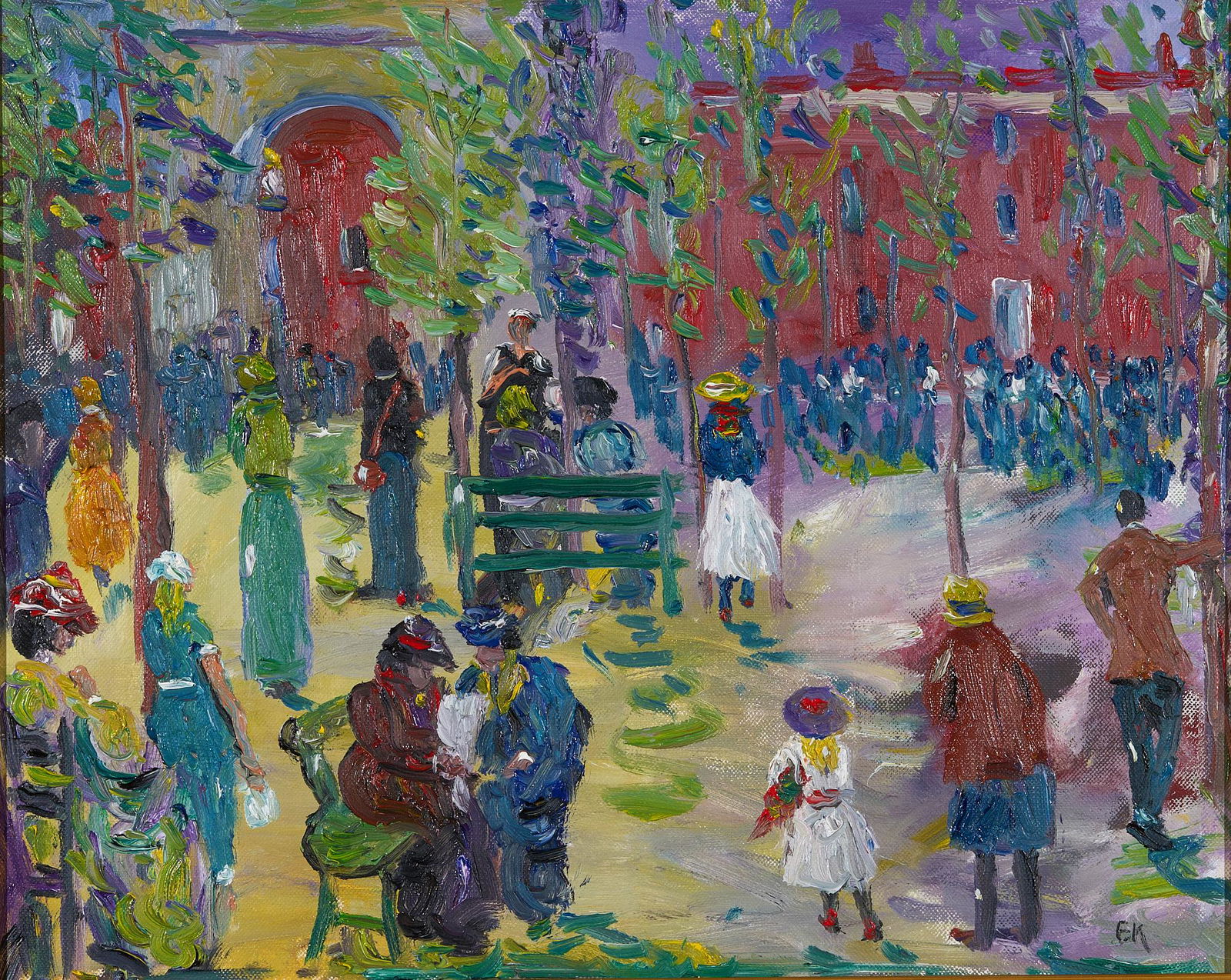 Eric Kahn, Washington Square NYC (1 of 2)