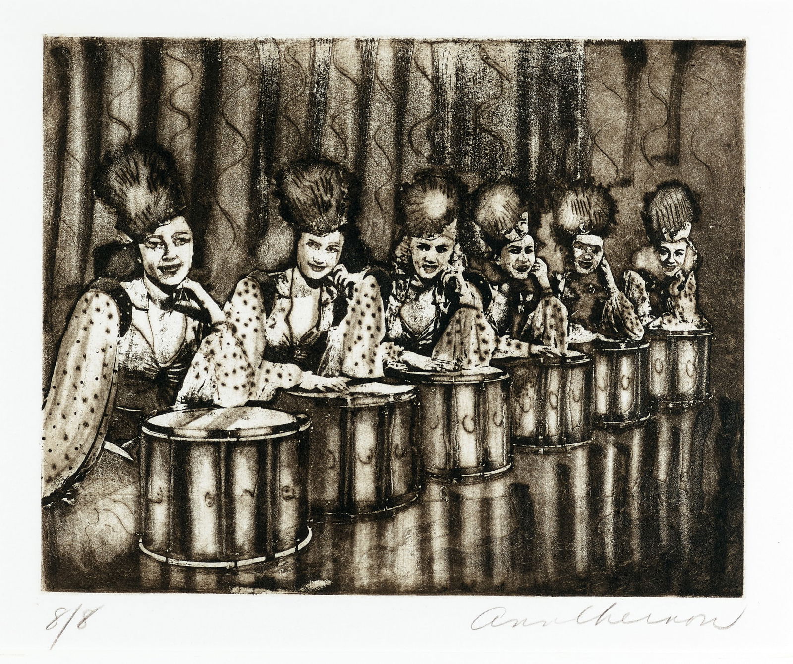 Ann Chernow, Untitled (Performers) (1 of 2)