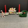 Vintage Christmas Decoration Lot Japan