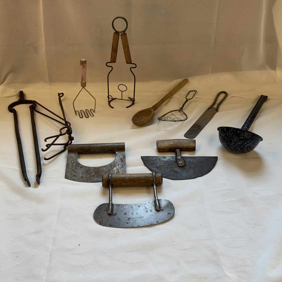 11 Assorted Antique Kitchen Tools (1 of 6)