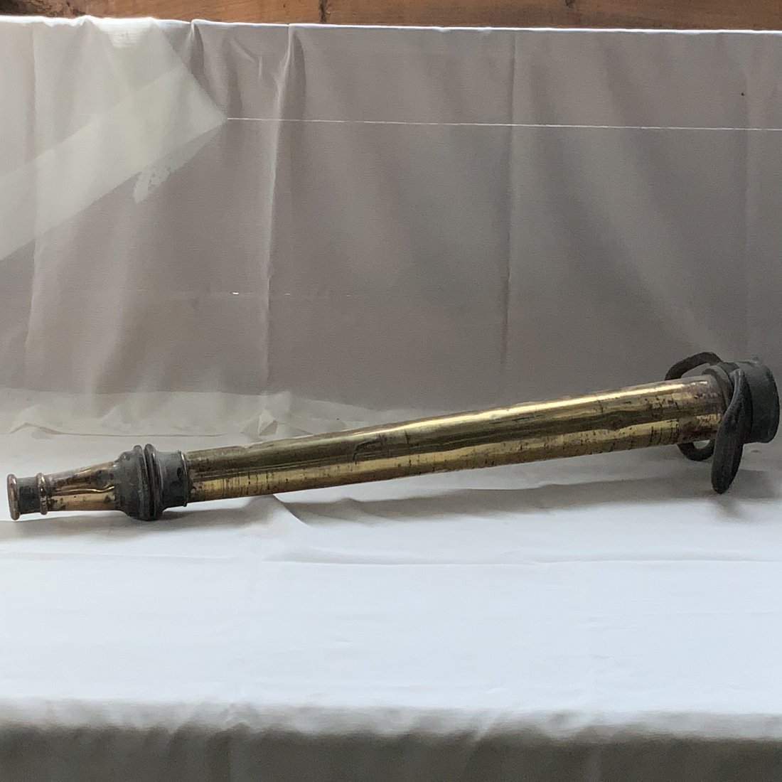 Antique Brass Fire Hose Nozzle (1 of 6)