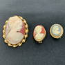 Lot of 3 Cameos
