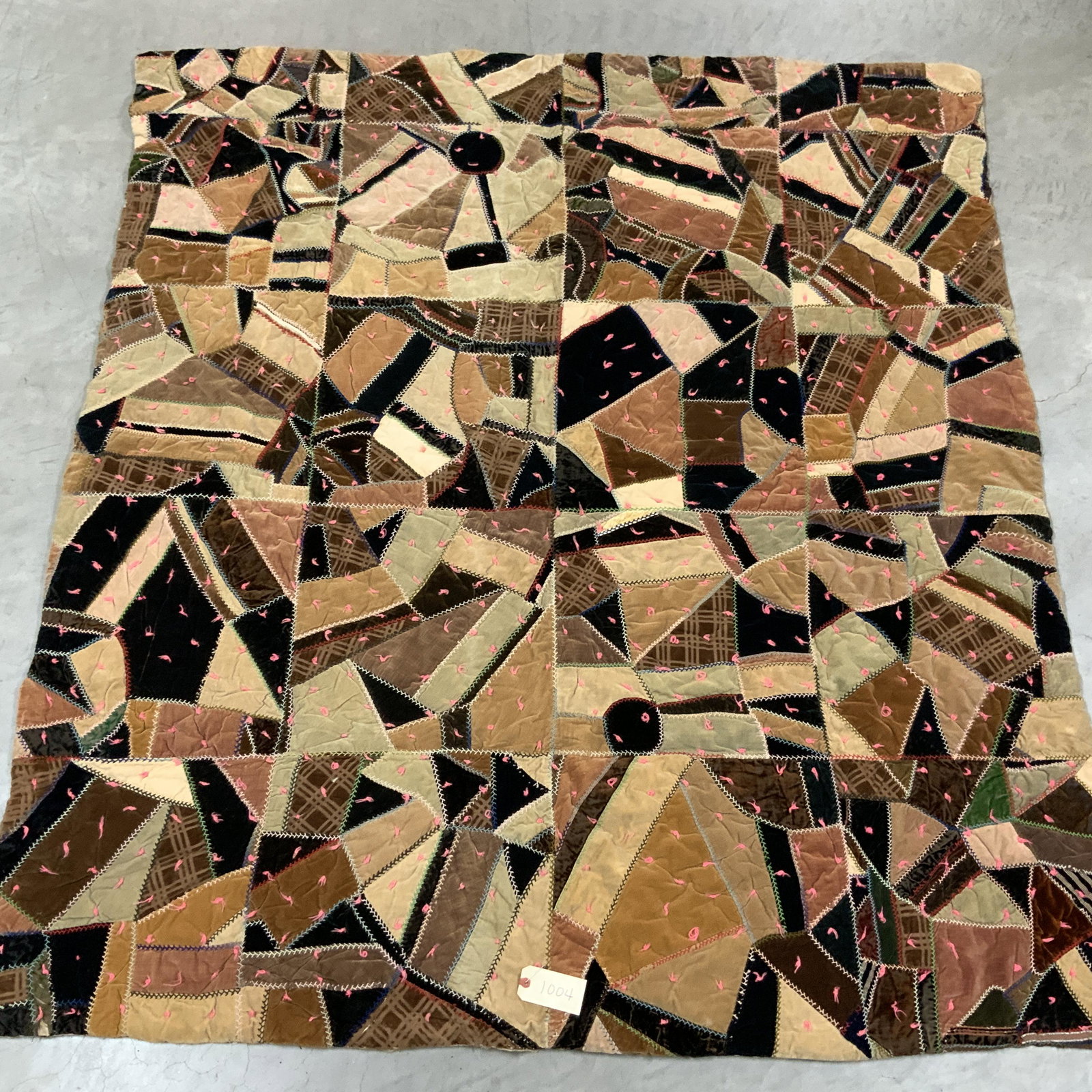 Crazy Quilt 68 x 75 (1 of 6)