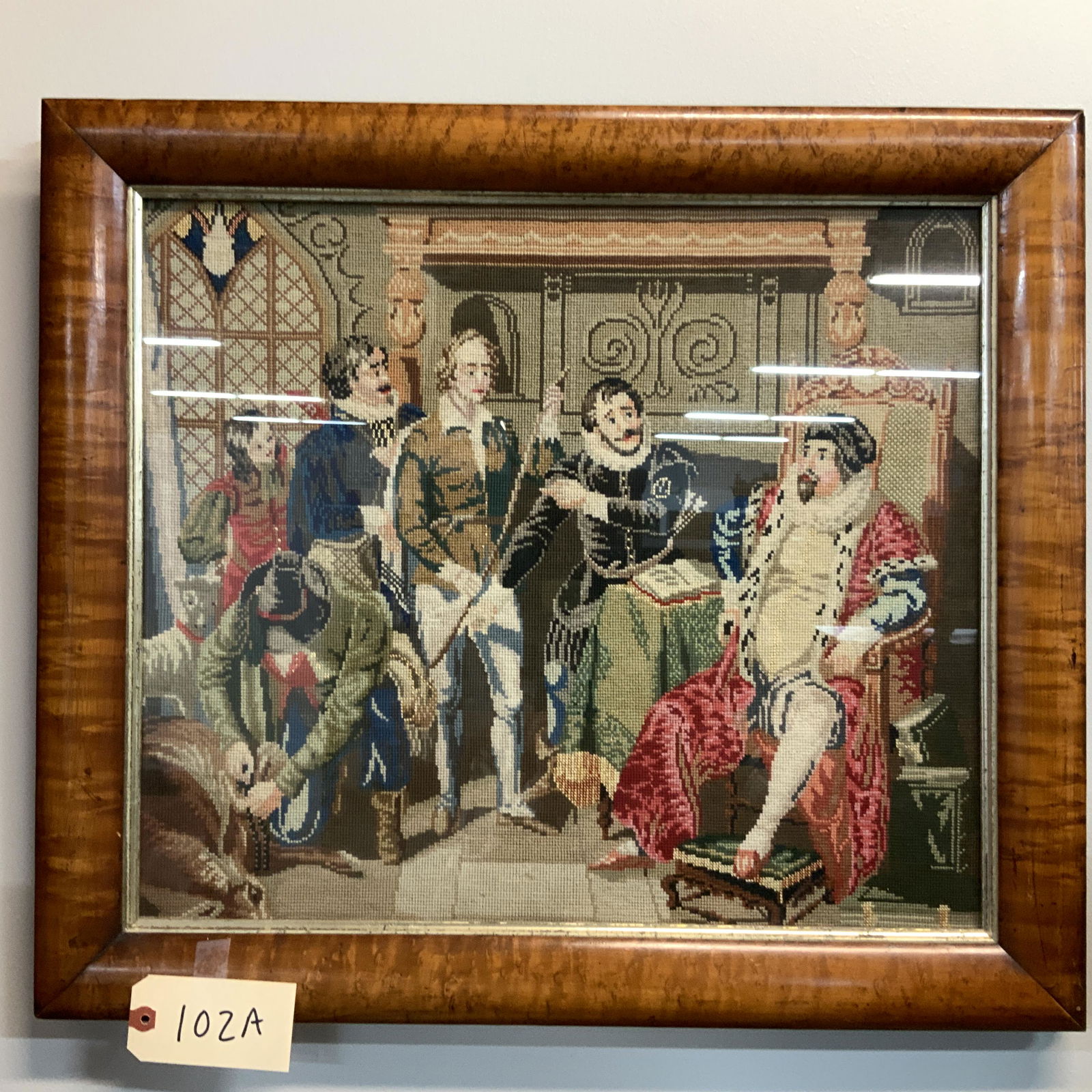 Framed Embroidery Picture (1 of 4)