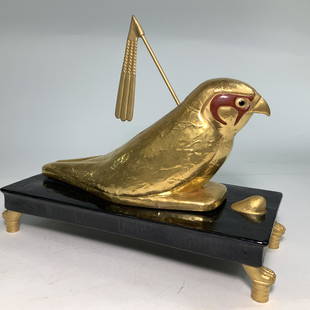 Boehm Limited Falcon Emblems Number 36A: The treasures of Tutankhamun. Measures 9 inch by 11 in