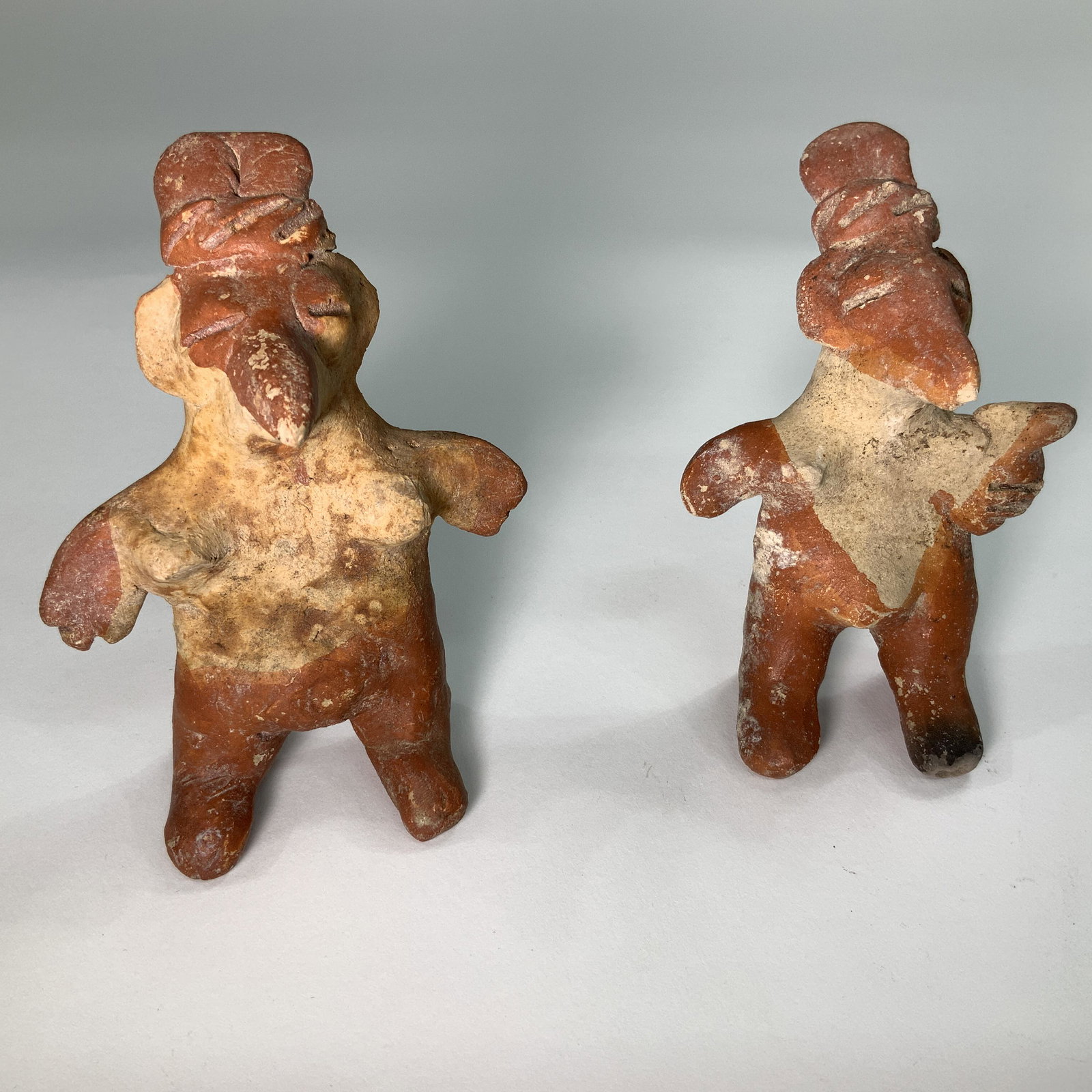 Lot of 2 Pre-Columbian Twin Figures (1 of 2)