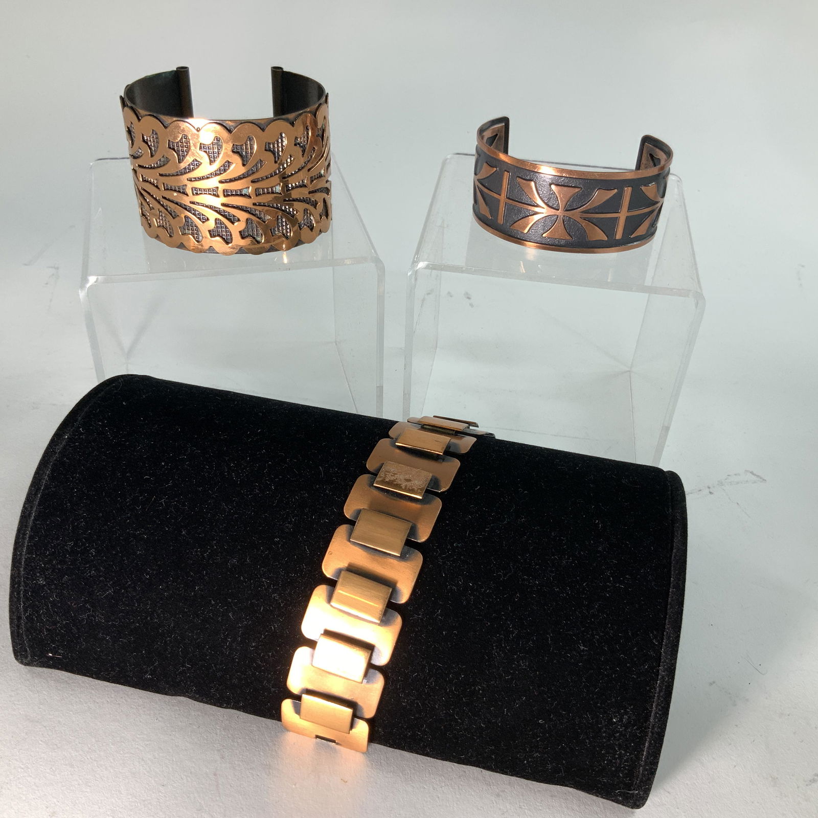 Lot of 3 Copper Bracelets (1 of 3)
