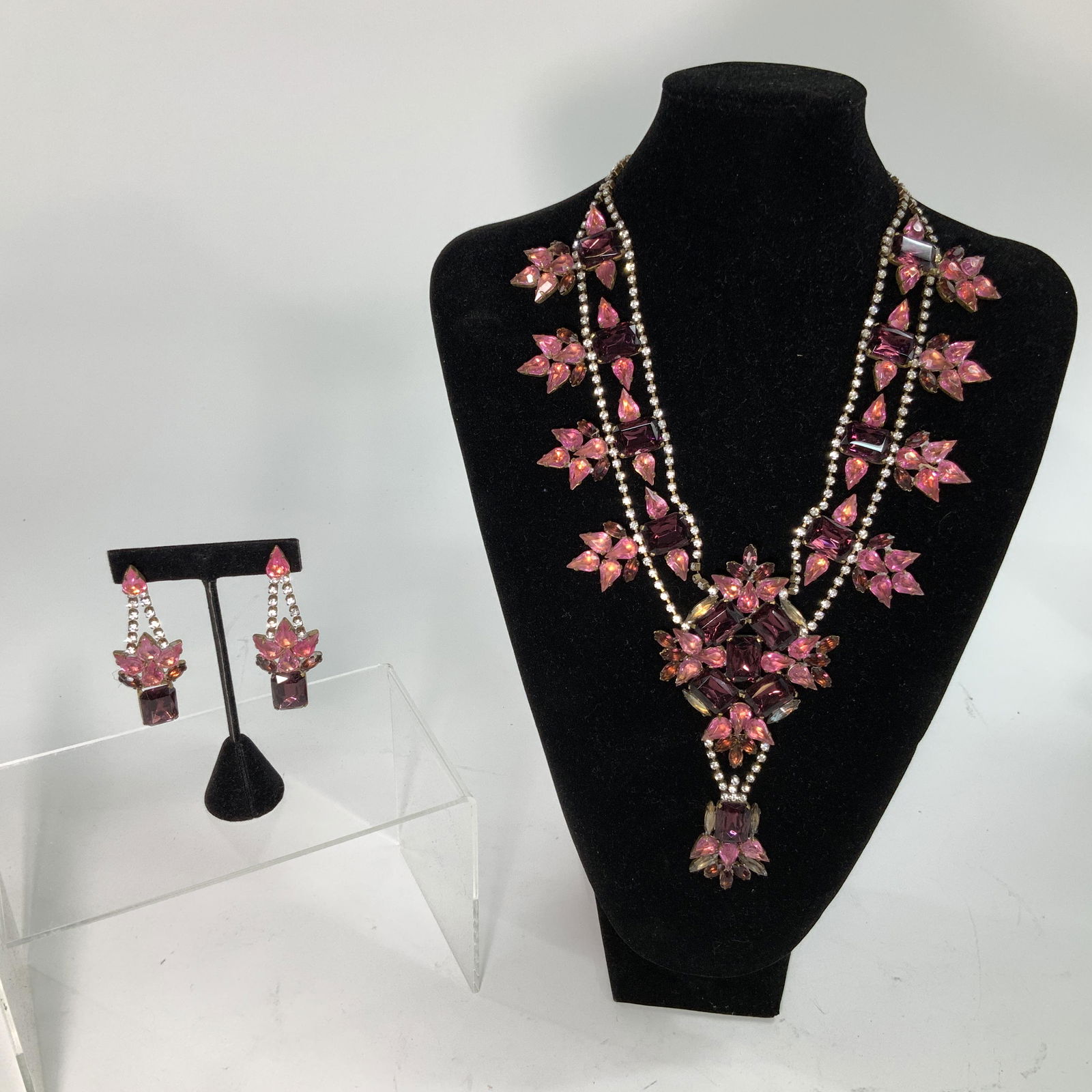 Pink Rhinestone Bijoux MS Set (1 of 6)
