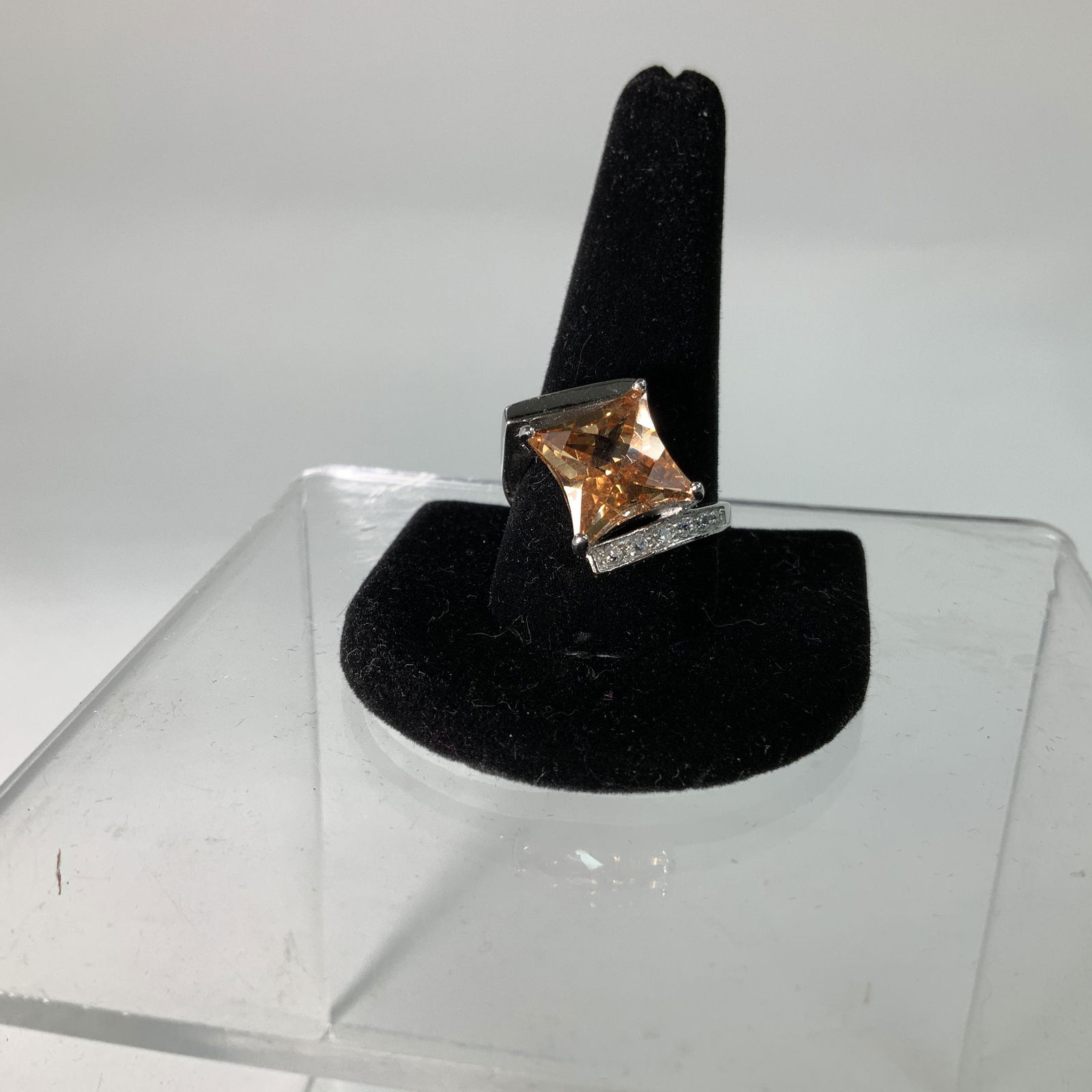 Sterling Ring with Glass stone (1 of 3)